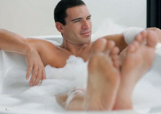 Bagno al bicarbonato di sodio per l'ingrandimento del pene