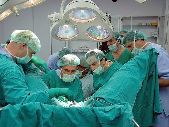 intervento chirurgico per l'ingrandimento del pene